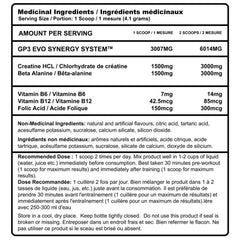 Advanced Genetics GP3 EVO Pre/Post Workout, 50 Servings