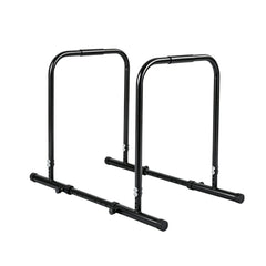 Adjustable Dip Bar Station with 660 LBS Capacity for Home Gym-Black