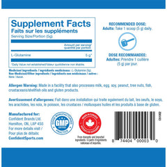 Confident Sports GLUTAMINE, 1100g