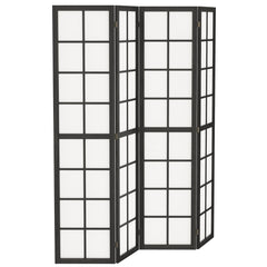3 Panel Room Divider, 5.6 ft Folding Wall Divider Room Partition for Home Office, Bedroom, Black