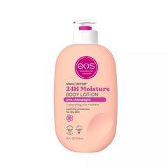 eos Shea Butter Body Lotion-  24-Hour Moisture Skin Care, Lightweight & Non-Greasy, Made with Natural Shea, Vegan, 16 fl oz
