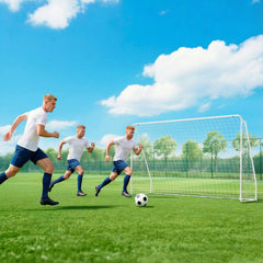 Soccer Goal, Soccer Net for Backyard, 10 x 4 ft, White
