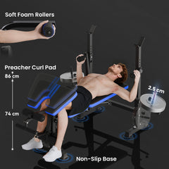 Adjustable Weight Bench for Weight Lifting and Strength Training