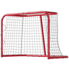 3' x 2' Mini Hockey Goal, Easy Setup Hockey Net with Metal Frame, Lightweight & Portable