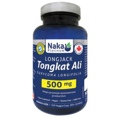 Naka Platinum TONGKAT ALI, 120 VCaps