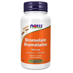 Now BROMELAIN 500mg, 60 VCaps