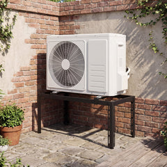 Outdoor Heavy-Duty AC Base for 9000-36000 BTU Ductless Air Conditioners Heat Pump-Black