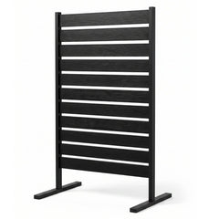 Outdoor Privacy Screen Fence for Backyard Pool Lawn-Black