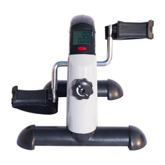 Portable Mini Exercise Bike Desk Pedal Indoor Cycle Fitness Hand Foot Exercise Machine w/ LCD Display