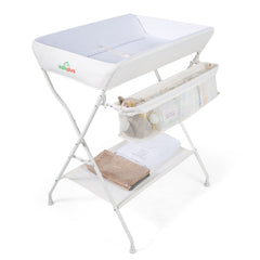 Portable Baby Change Table Folding Newborn Nursery Organizer-Beige