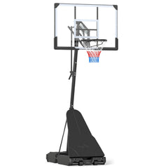 Portable Outdoor Basketball Hoop 8-10 FT Height Adjustable Basketball Goal System