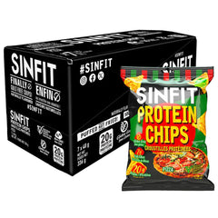 Sinfit PROTEIN CHIPS, 7 Bags/Box