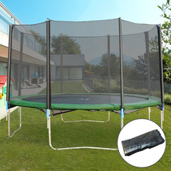 14' Round Trampoline Enclosure Safety Net Fence Replacement Trampolining Bounce Part No Poles Included