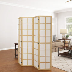 3 Panel Room Divider, 5.6 ft Folding Wall Divider Room Partition for Home Office, Bedroom, Black