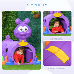 Caterpillar Design Tunnel for Kids to Crawl Through, for 3-6 Years, Multicolour