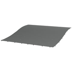 Pergola Canopy Replacement, Pergola Shade Cover for 10' x 10' Pergola ( 84C-038 Series), Dark Grey
