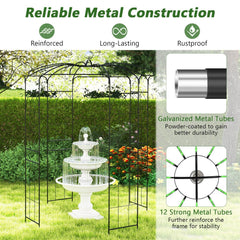 Birdcage Shape Gazebo for Climbing Plants and Wedding Ceremony Decoration