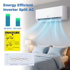 Blast Pro Series 24000 BTU 20 SEER2 208-230V Wifi Enabled Mini Split Air Conditioner and Heater
