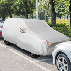 Car Cover for Automobiles 190 Inch Rain Sun UV Protection Universal Fit SUV Chevrolet Hyundai Kia Mazda