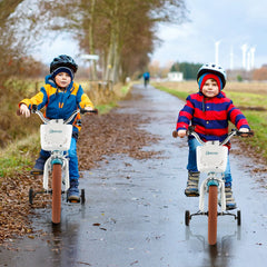 18 Inch Kids Bike with Front Handbrake and Rear Coaster Brake, Turquoise