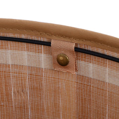 Corner Bamboo Hamper Laundry Basket