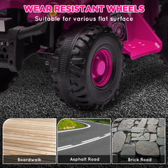 6V Kids ATV Quad w/ Music, Forward, for 2-6 Years, Pink