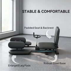 Leg Stretcher, 180° Adjustable Leg Split Machine with Handwheels, Leg Stretching Equipment for Flexibility