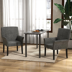 Executive Guest Chair Reception Waiting Room Arm Chair-Gray