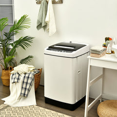 Full-Automatic Washing Machine 1.5 Cubic Feet 11 LBS Washer-White