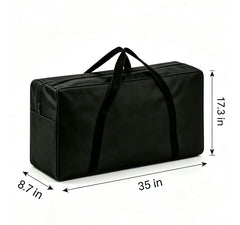 Giant 4-in-a-Row Game Set Jumbo 4-to-Score Game with Storage Bag-Red