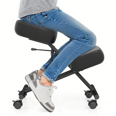 Height Adjustable Kneeling Chair Posture Correction Stool