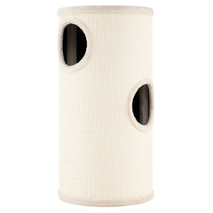 Multi-level Cat House with Sisal Scratching Pad-Beige