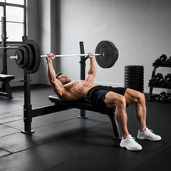 154 lbs Barbell Weight Set, Adjustable Weights for Home Gym with 67" Barbell Bar, Strength Training Equipment