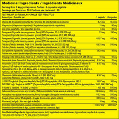 PharmaFreak TEST FREAK 2.0, 180 VCaps