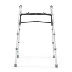 2-Button Folding Walker Lightweight with 7-Level Adjustable Height