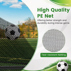 Portable POP Up Toddler Soccer Net with Metal Frame-M