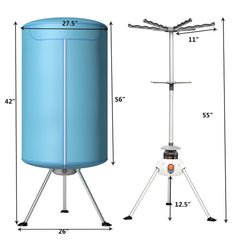 Portable Ventless Laundry Clothes Dryer