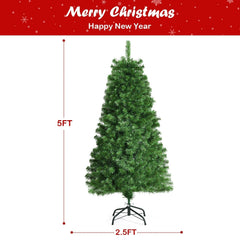 5 FT Fibre Optic Christmas Tree, 449 Branch Tips with Colour Changing Light