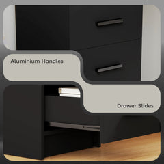 Computer Desk with Storage, 39" Home Office Desk with 3 Drawers nad Open Shelf, Writing Table for Bedroom, White