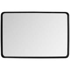 Rectangular Wall Mount Bathroom Mirror with Solid Steel Frame-L