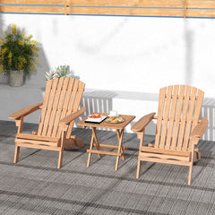 Square Patio Folding Table Indonesia Teak Wood with Slatted Tabletop Portable for Picnic