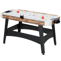 61" Air Hockey Table, Arcade Game Table with LED Scoreboard and Manual Scorers, Pushers, Pucks