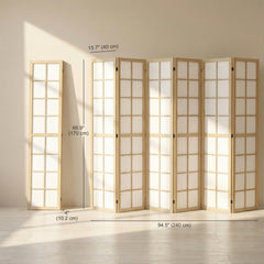 3 Panel Room Divider, 5.6 ft Folding Wall Divider Room Partition for Home Office, Bedroom, Black