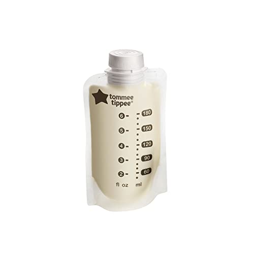Tommee Tippee Pump and Go Breast Milk Storage Bags, For Storing and Freezing Breast Milk - Pump, Store & Freeze - 35 Count