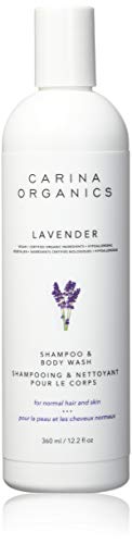 Carina Organics Lavender Shampoo & Body Wash, 360 Milliliters