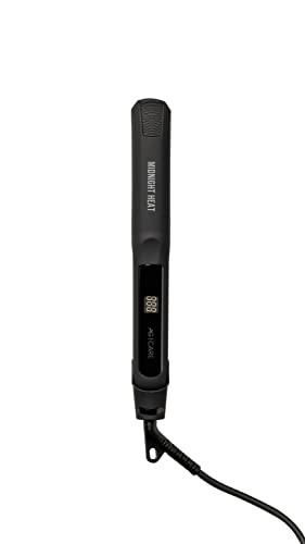 AG Care Midnight Heat Tourmaline Ionic Professional Flat Iron