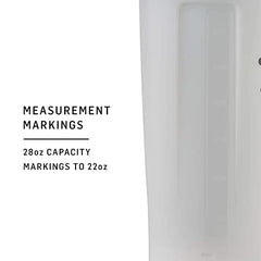 BlenderBottle Just for Fun Classic V2 Shaker Bottle Perfect for Protein Shakes and Pre Workout, 28-Ounce, What's Shakin'?