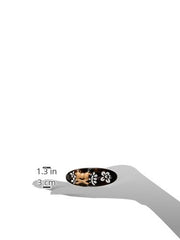 Caravan Tortoise Shell Barrette, Automatic with Coat of Arm