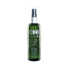 CHI Tea Tree Oil Soothing Scalp Spray, Moisturizing Spray For Relieving Irritation & Itching, Sulfate, Paraben, & Cruelty-Free, 3 Oz