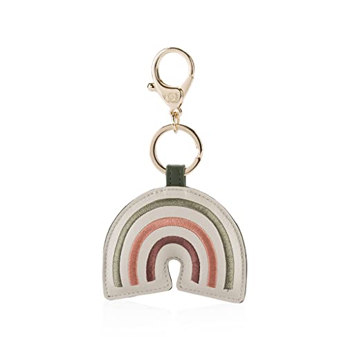 ITZY RITZY Puffy Diaper Bag Charm, Neutral Rainbow